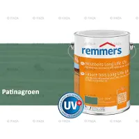 Remmers Long Life Houtbeits UV – patinagroen – 2,5 Liter – Duurzame houtbescherming met maximale UV-bescherming