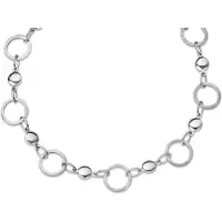 Orphelia Dames 925 Sterling Zilveren Set: Ketting + Armband - Zilver SET-014