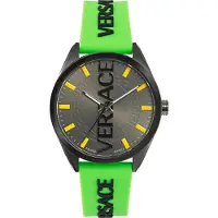 Versace V-vertical Heren Groen Horloge VE3H00923