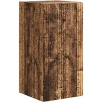 vidaXL TV Wandkast 30 x 31 x 60 cm Oud Hout Bewerkt hout