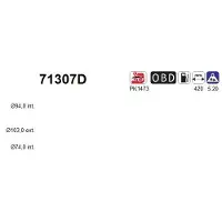 As 71307D Katalysator