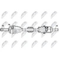 NTY NPW-KA-424 Aandrijfas