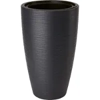 Form-Plastic - Bloempot - Plantenbak met inzet - vorstbestendig - 29x48 cm - Antraciet