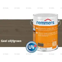 Remmers Long Life Houtbeits UV – geel olijfgroen – 2,5 Liter – Duurzame houtbescherming met maximale UV-bescherming