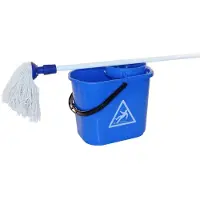 Coppens Spaanse mopset compleet, mop 220 gram steel 140 cm