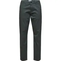 Selected Chino 'SLHMiles Flex' donkergrijs