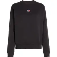 Tommy Hilfiger Sweatshirt 'Tommy Badge Boxy' navy / rood / zwart / wit