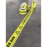 Ciclon Sports Corona vloertape 1,5 meter afstand houden (10 pack)