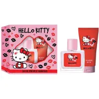 Hello Kitty - Giftset - Kisses - Showergel + Eau de Parfum - Cadeauset voor Kinderen - Geschenkset