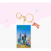 Stray Kids KPOP Idol Group Cute Cartoon ATE Plastic Keyring variant 9 [Sleutelhanger]