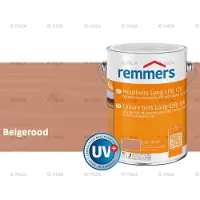Remmers Long Life Houtbeits UV – beigerood – 2,5 Liter – Duurzame houtbescherming met maximale UV-bescherming