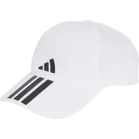 Adidas Sportpet 'Baseball Cap 3-Stripes' zwart / wit