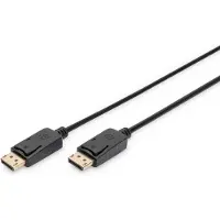 Digitus AK-340103-050-S DisplayPort kabel 5 meter Zwart