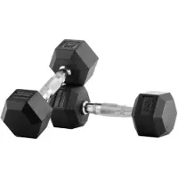 Bodytone Hex Dumbbells 4kg Zilver 4 kg