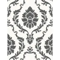 UGEPA Barok glitter diamanten vinyl behang F24019