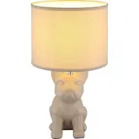Globo Tafellamp Dogo Zand Bruin