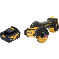 DeWalt DCS 438 N accu multimaterialensnijder 18 V 76 mm borstelloos + 1x accu 4.0 Ah - zonder oplader