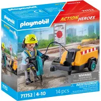 Playmobil Action Heroes Bouwvakker 71752