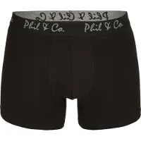 Phil&Co. Boxershorts azuur / donkergroen / zwart