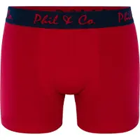 Phil&Co. Boxershorts navy / rood