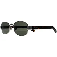 Yves Saint Laurent SL 706 002 zilver havana grijs zonnebril