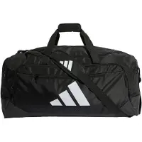 Adidas Sporttas 'TRAINING DEFENDER DUFFLE BAG' zwart / wit