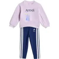 Adidas Trainingspak 'Disney Die Eiskönigin' navy / lichtblauw / sering / wit