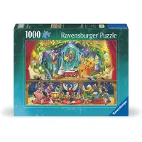 Ravensburger puzzel Sneeuwwitje en de 7 dwergen - 1000 stukjes legpuzzel.