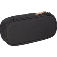 Beckmann etui - ovaal - leeg - zwart