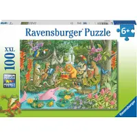 Ravensburger Het Jungle-Orkest Puzzel (100 XXL stukjes)