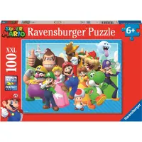 Ravensburger puzzel Let's-a-go ! Super Mario - Legpuzzel - 100 XXL stukjes