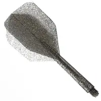 Condor Zero Stress Flight System Small Glitter Smoke Silver - Dart Flights