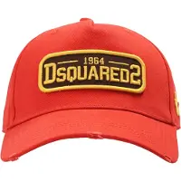 Dsquared2 1964 geborduurde rode pet