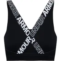 Under Armour HeatGear Dames Zwarte Sportbeha