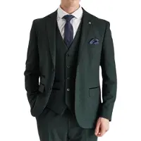 Paul Andrew Heren Groen Pak Blazer Prince of Wales Formele Blazer