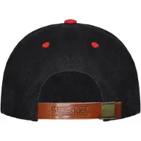 Slazenger Logo Heren Zwart/Rood Cap