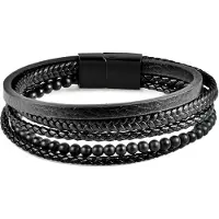 U.s. polo assn. US Polo Assn Jewellery Brandon Zwarte Armband