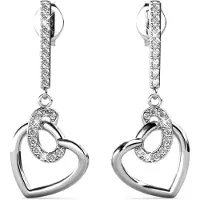 MYC Paris Allure Oorbellen - Zilver en Kristal