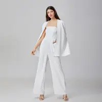 Smart & Joy Minimalistische bustier jumpsuit