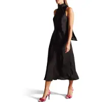 Ted Baker Ryama 100Mm Tapestry Glitch Bow Court, Rood