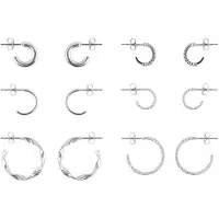 Pieces Oorbellen 'PCDIONA' zilver