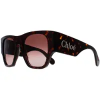 Chloé Square Dames Donker Havana Bruin Gradient CH0233S