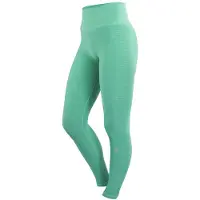 Guggen Mountain Naadloze Leggings voor Dames Turkoois