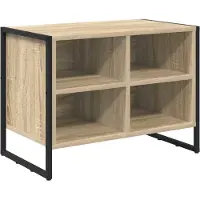 vidaXL Schoenenkast 60 x 35 x 44 cm Bewerkt hout Sonoma
