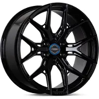 Vossen HF6-4 18x9 / 6x139.7 / ET0 / Super Deep / 106.1 CB - Gloss Black Wheel