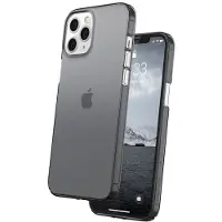 Caudabe Lucid Doorzichtig iPhone 12 Pro / iPhone 12 Hoesje Grijs