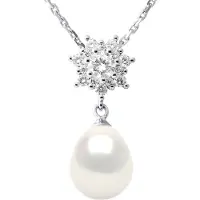 ATELIERS SAINT GERMAIN Halsketting - Echte Cultured Zoetwaterparel Pear 9-10 mm