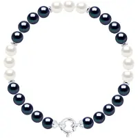 ATELIERS SAINT GERMAIN Armband - Rij van Echte Cultuurzoetwaterparels Rond 6-7 mm