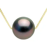 ATELIERS SAINT GERMAIN Ketting Echt Cultuur Tahiti Parels DOORGEVEN Rond 10-11 mm