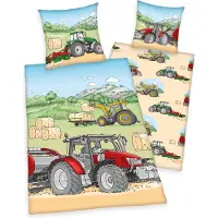 Herding Kinderovertrekset Tractor met een geweldig "tractor" motief